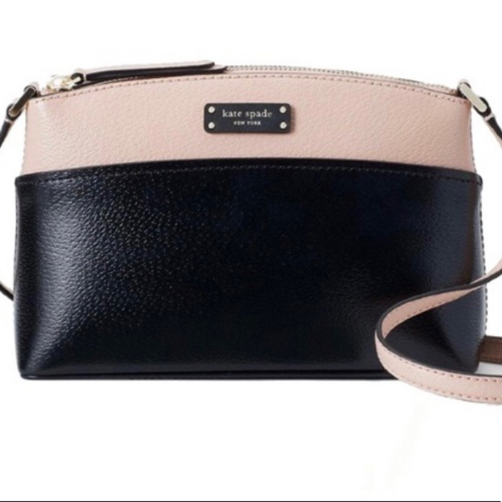 Kate Spade black and pink crossbody